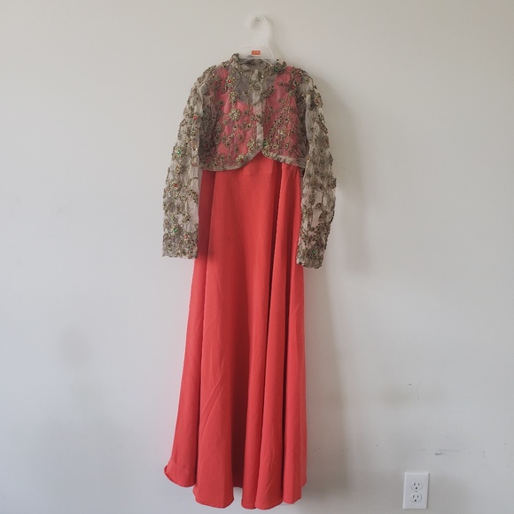 Semi-Formal Maxi Dress - Picture 1 of 5